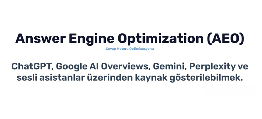 Answer Engine Optimization (AEO)